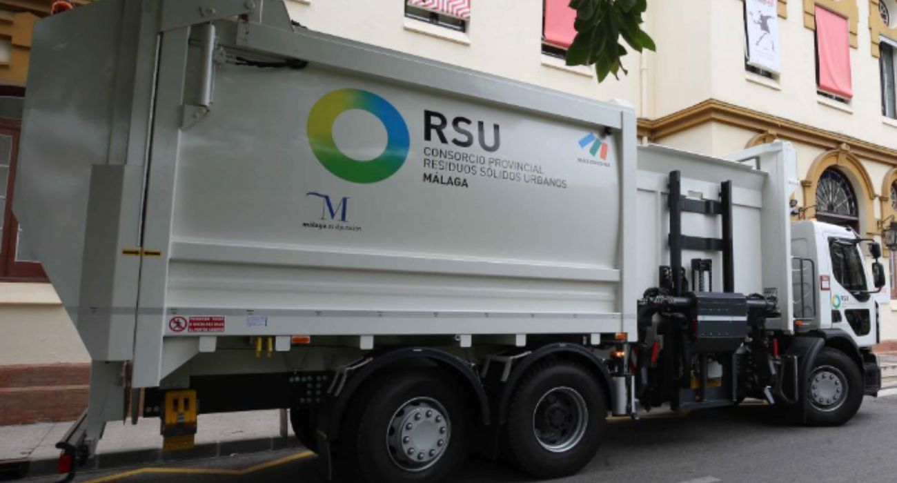 Un camión de residuos en una imagen de archivo.