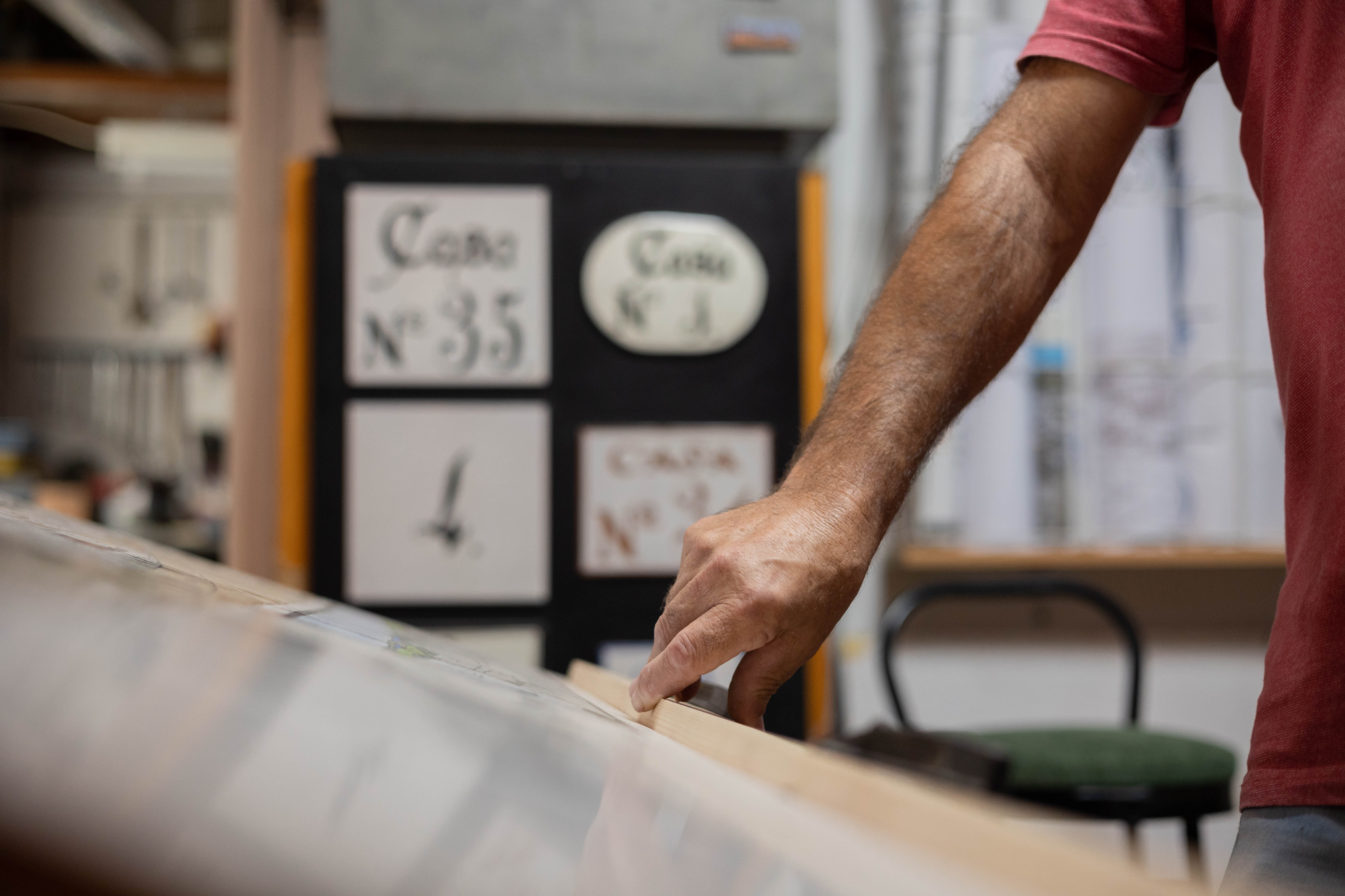 Números para casas en Cerámica Trebujena.