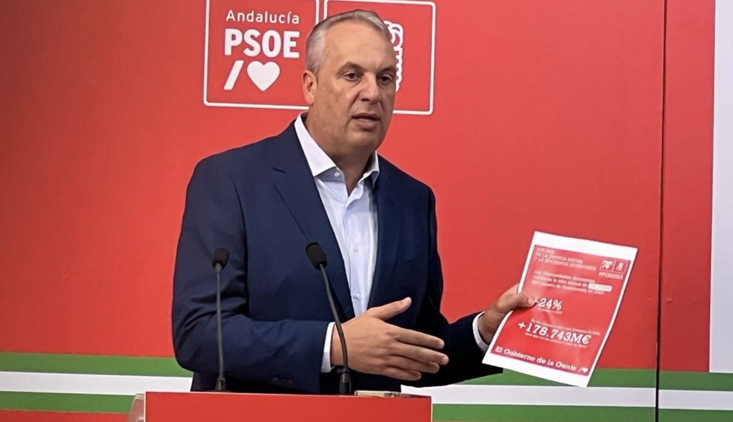 Ruiz Boix denuncia que la Junta deja 100 millones para planes de empleo sin ejecutar en Cádiz.