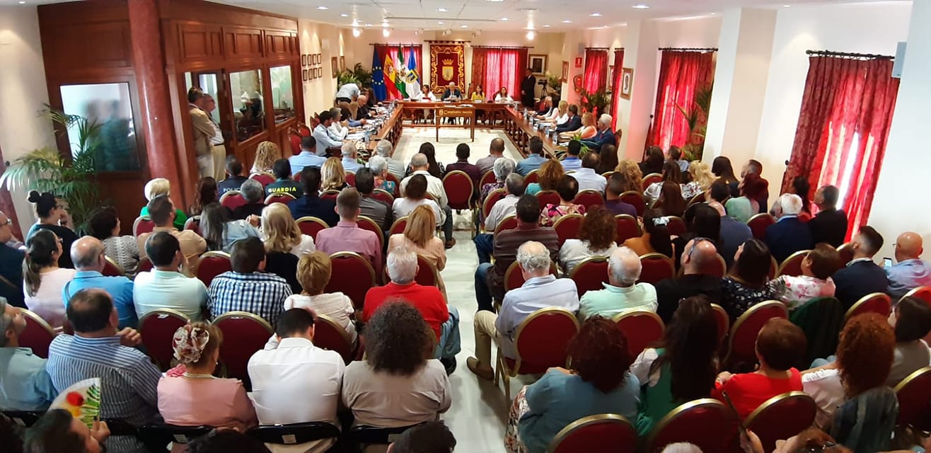 Pleno de investidura en Chipiona.