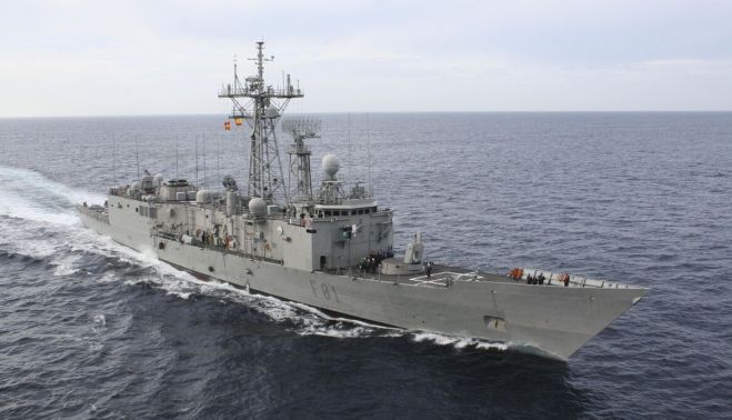 Fragata Santa María (F81).  @FLOANVirtual