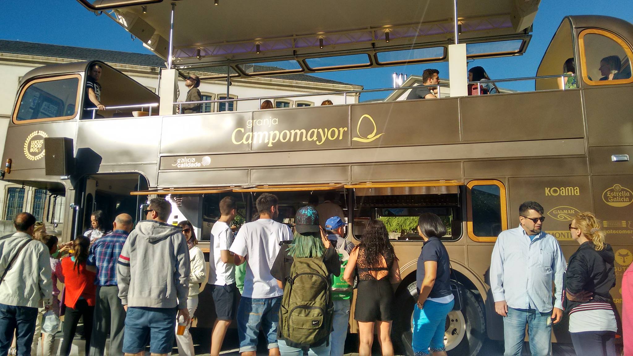 'Food truck' en un festival en una imagen de archivo.