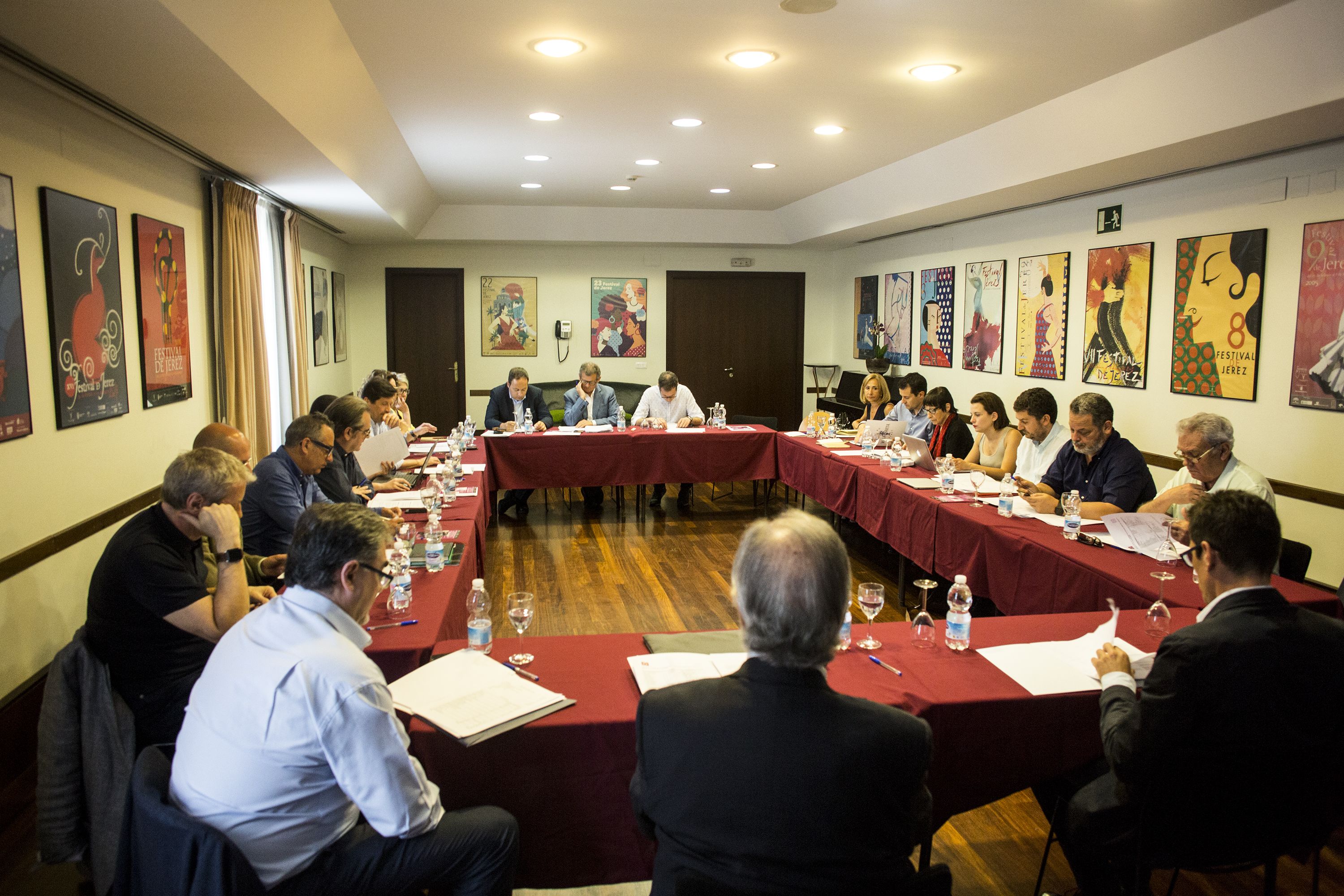 Un momento de la reunión de la asociación española Ópera XXI. FOTO: JAVIER FERGO