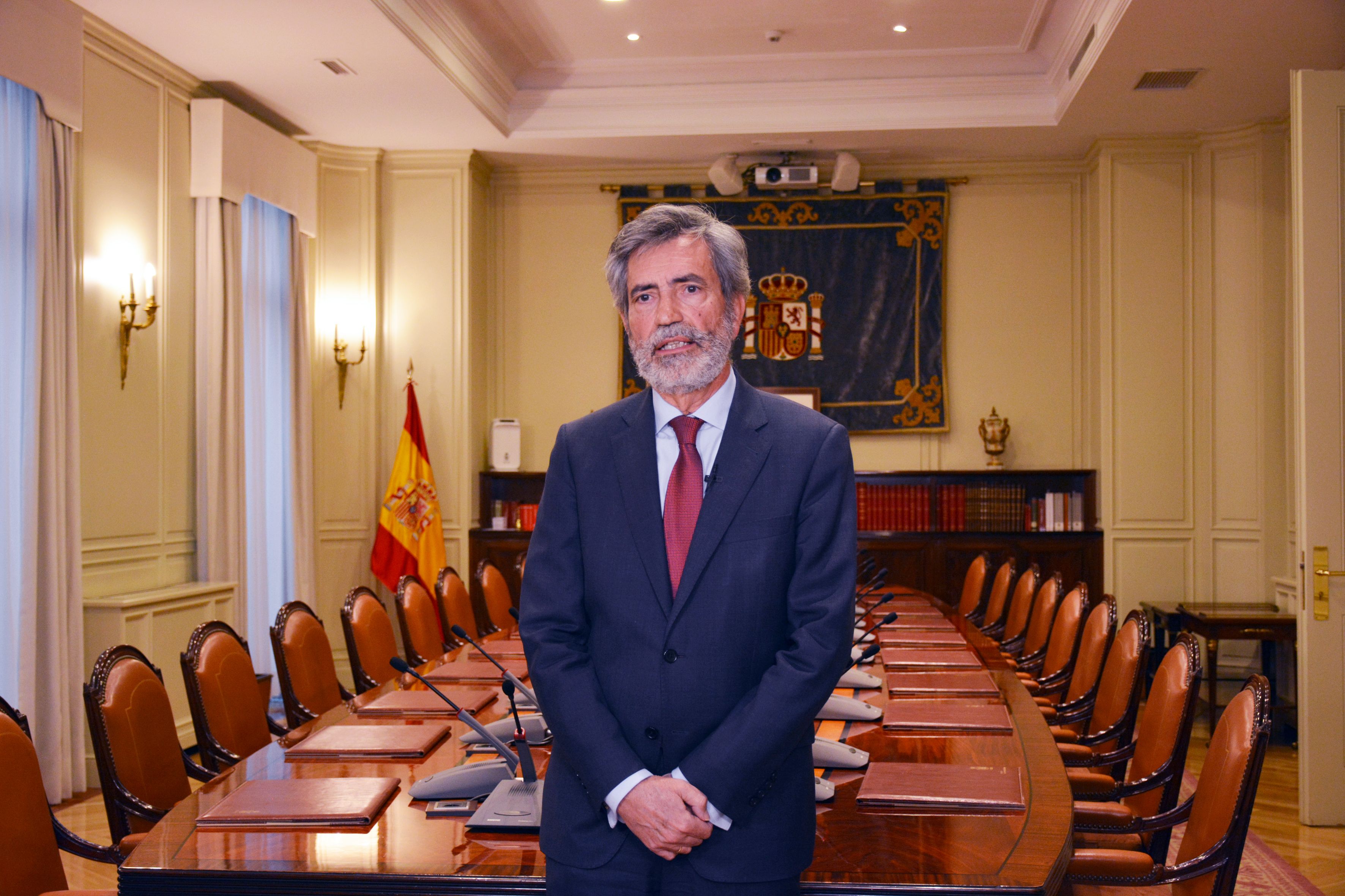 Carlos Lesmes, presidente del TS y del CGPJ  PODER JUDICIAL