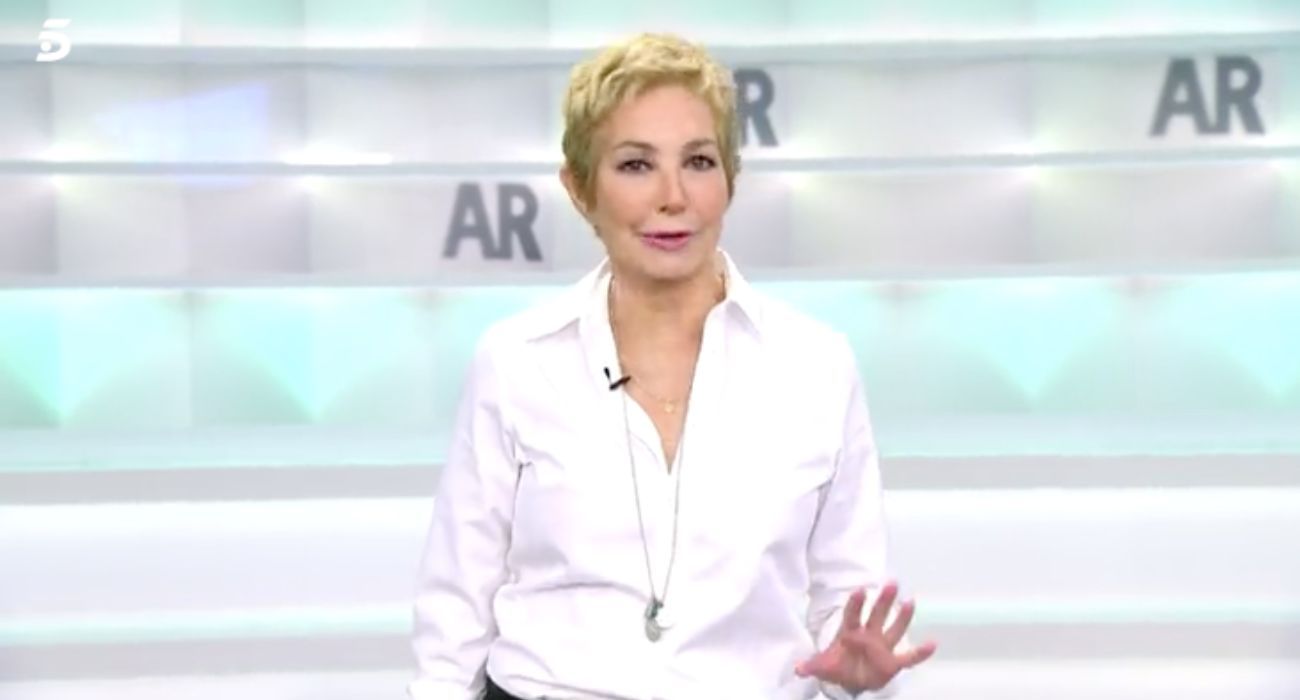 Ana Rosa Quintana, en su regreso a televisión tras derrotar al cáncer. 