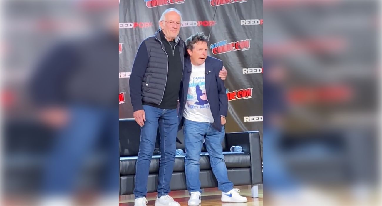 Christopher Lloyd y Michael J. Fox se volvieron a ver 37 años después de la mítica 'Regreso al futuro'.