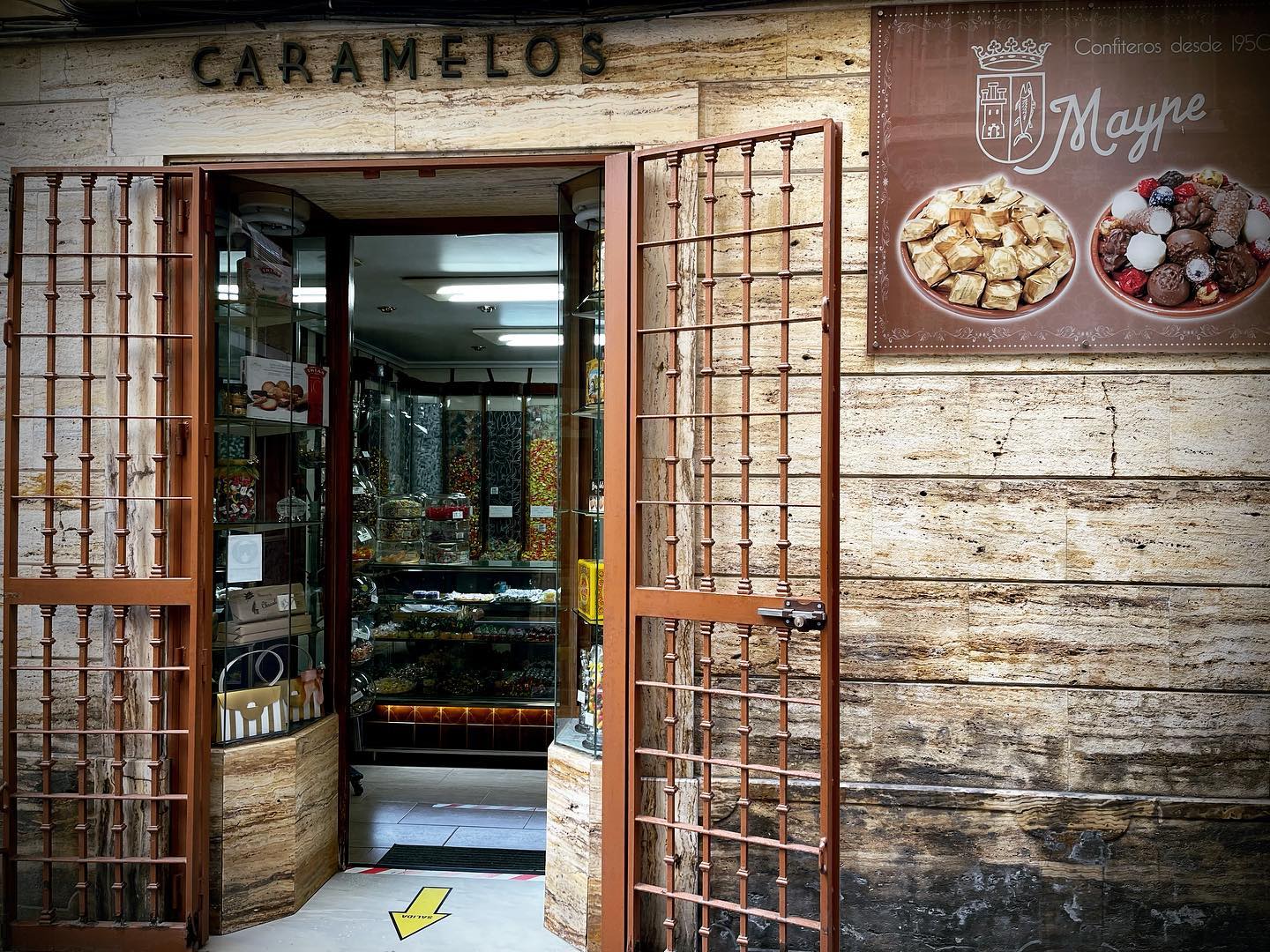 Imagen de la pastelería Maype antes de su cierre en Cádiz.
