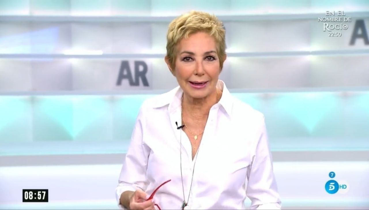 Ana Rosa durante su discurso.