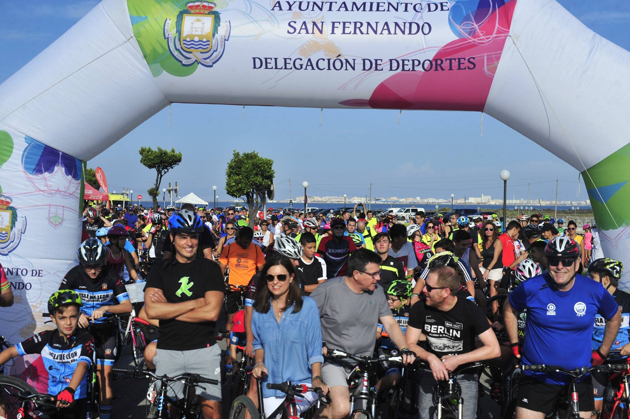 Imagen de la celebración del Día de la Bicicleta en San Fernando, en una edición anterior.