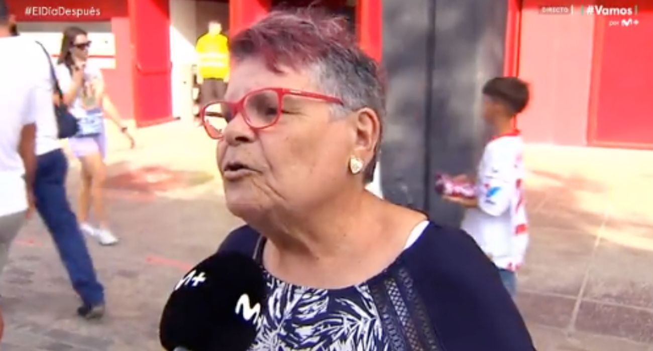 Rafaela, una sevillista que vive en Alemania, hablando sobre su Sevilla para 'El Día Después'.