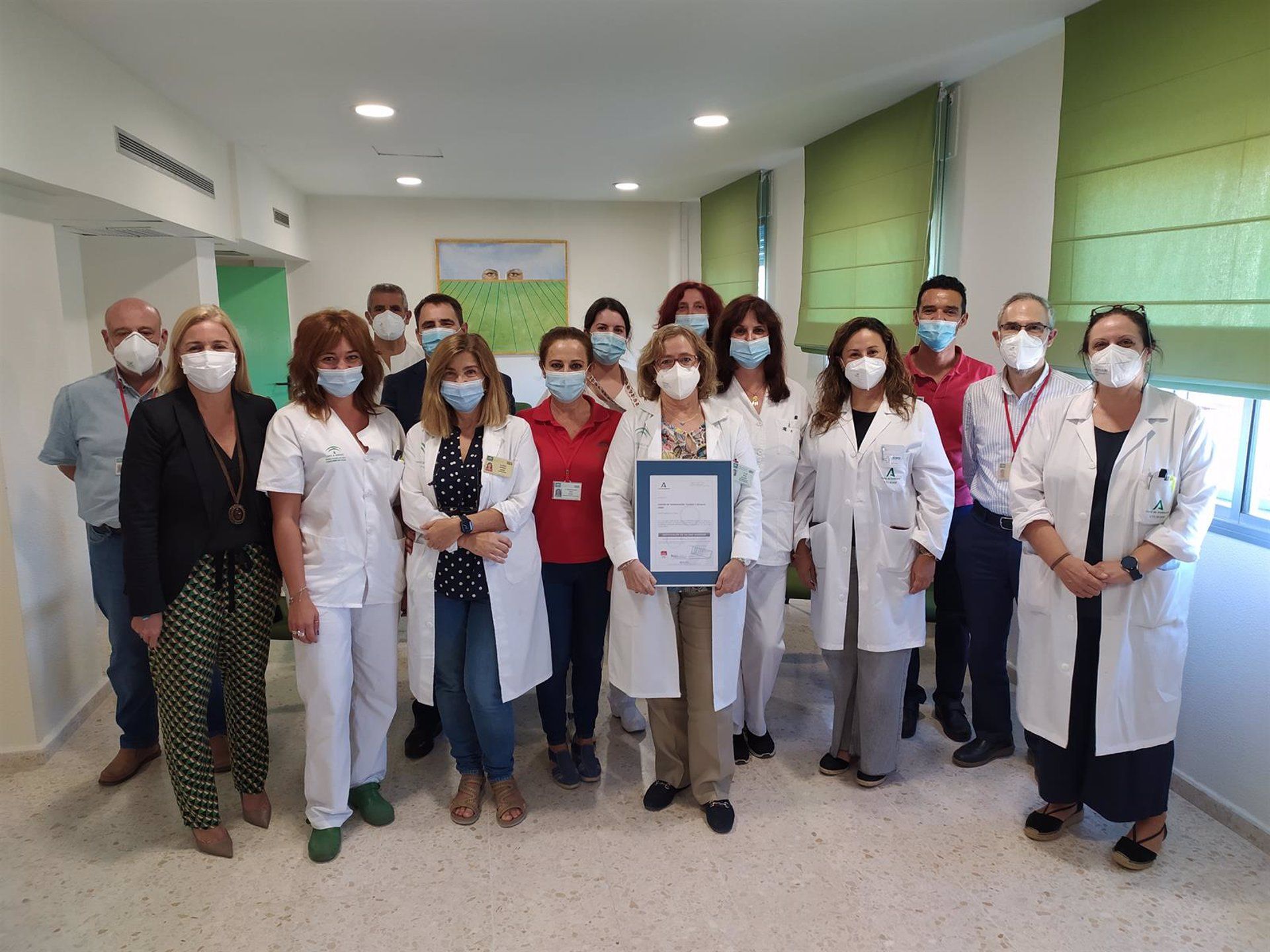 El Centro de Transfusión, Tejidos y Células de Cádiz distinguido por su calidad.