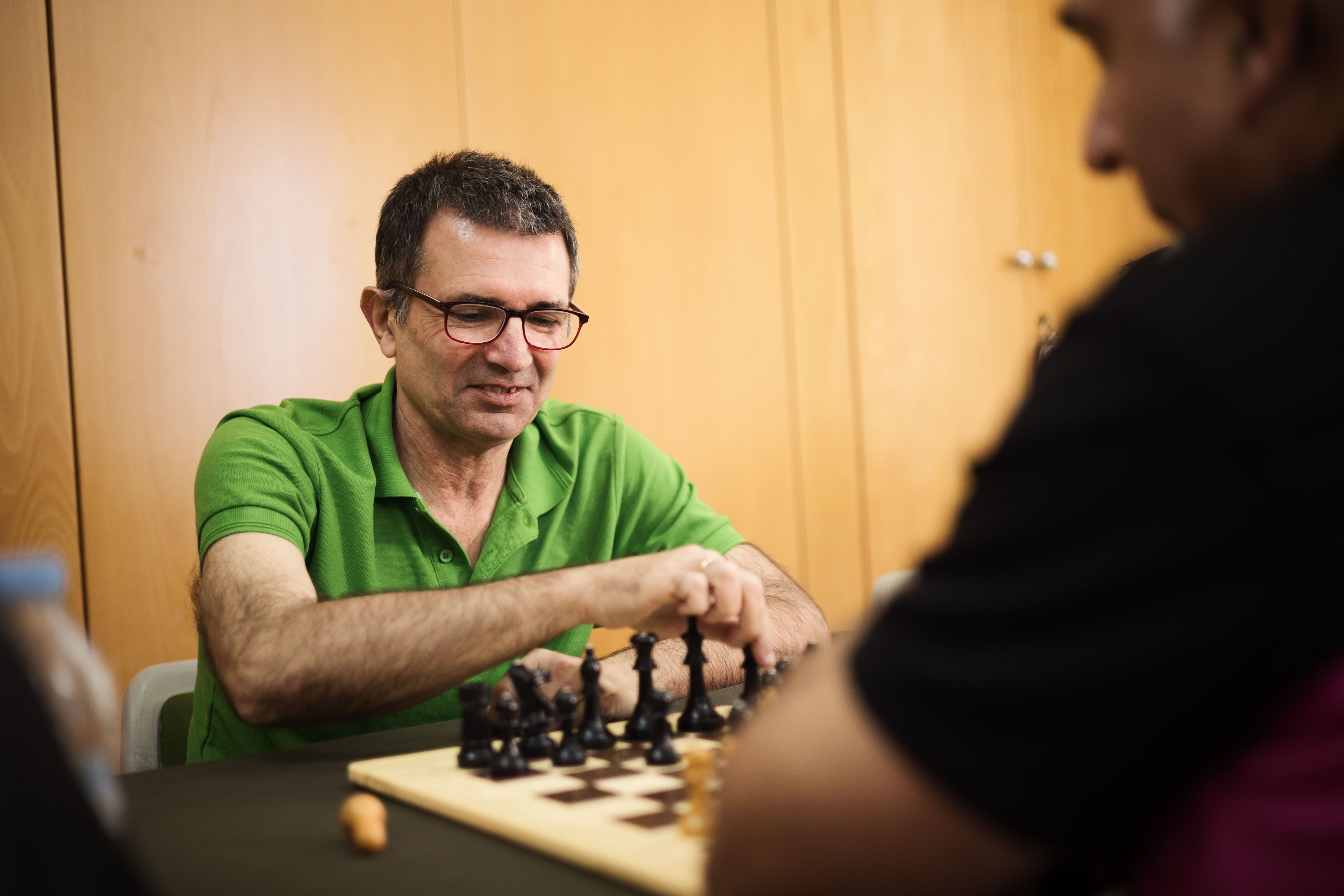José Jorge practica desde la sede gaditana.
