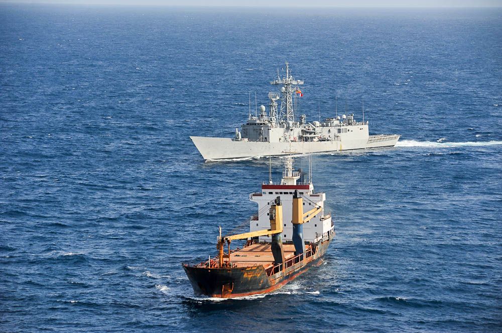 La Operación Atalanta se ejecuta por mandato de la Unión Europea. ARMADA