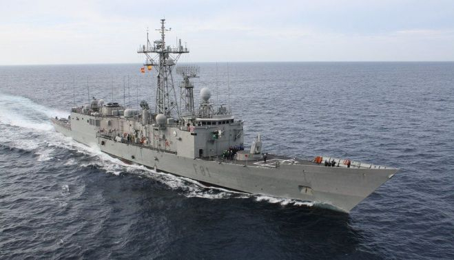 La fragata Santa María (F81). ARMADA