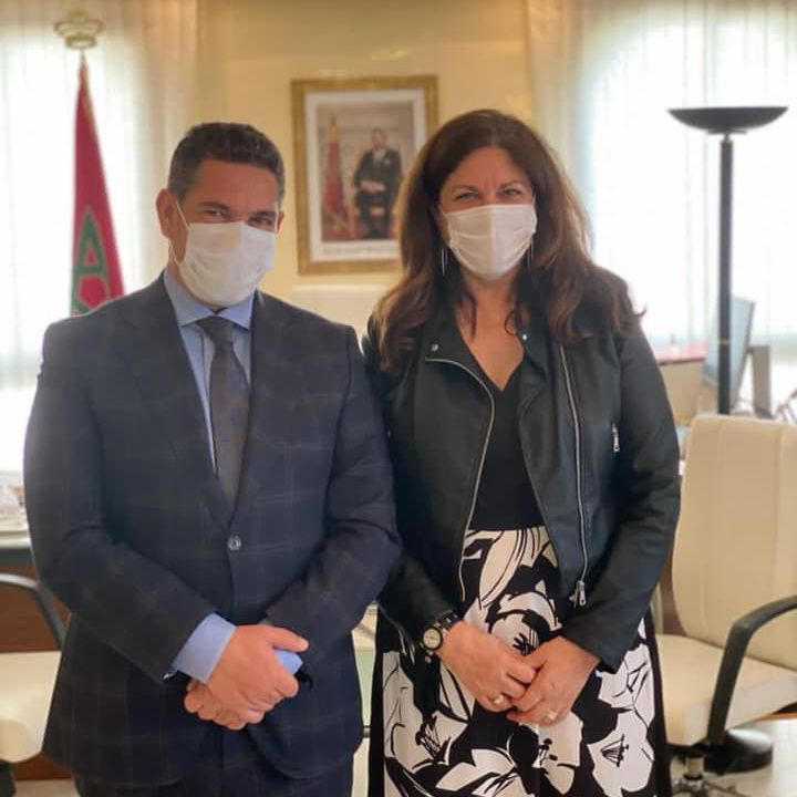 María Antonia Trujillo, en una foto en Marruecos.