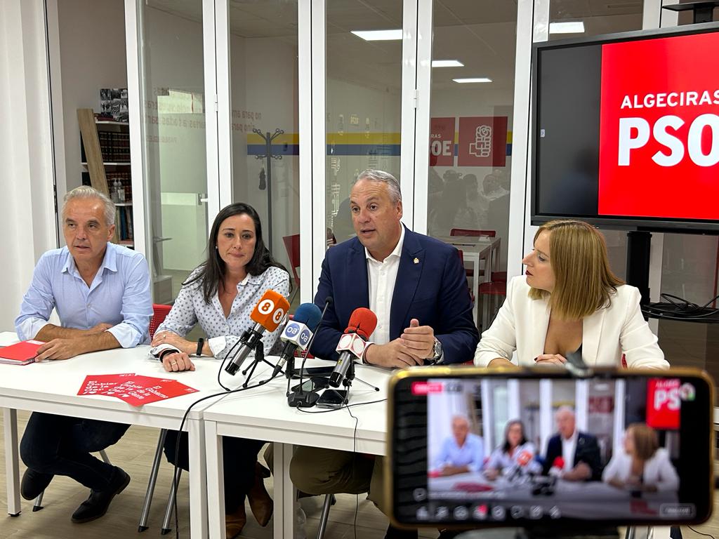 El secretario general del PSOE de Cádiz, Ruiz Boix.   PSOE ALGECIRAS