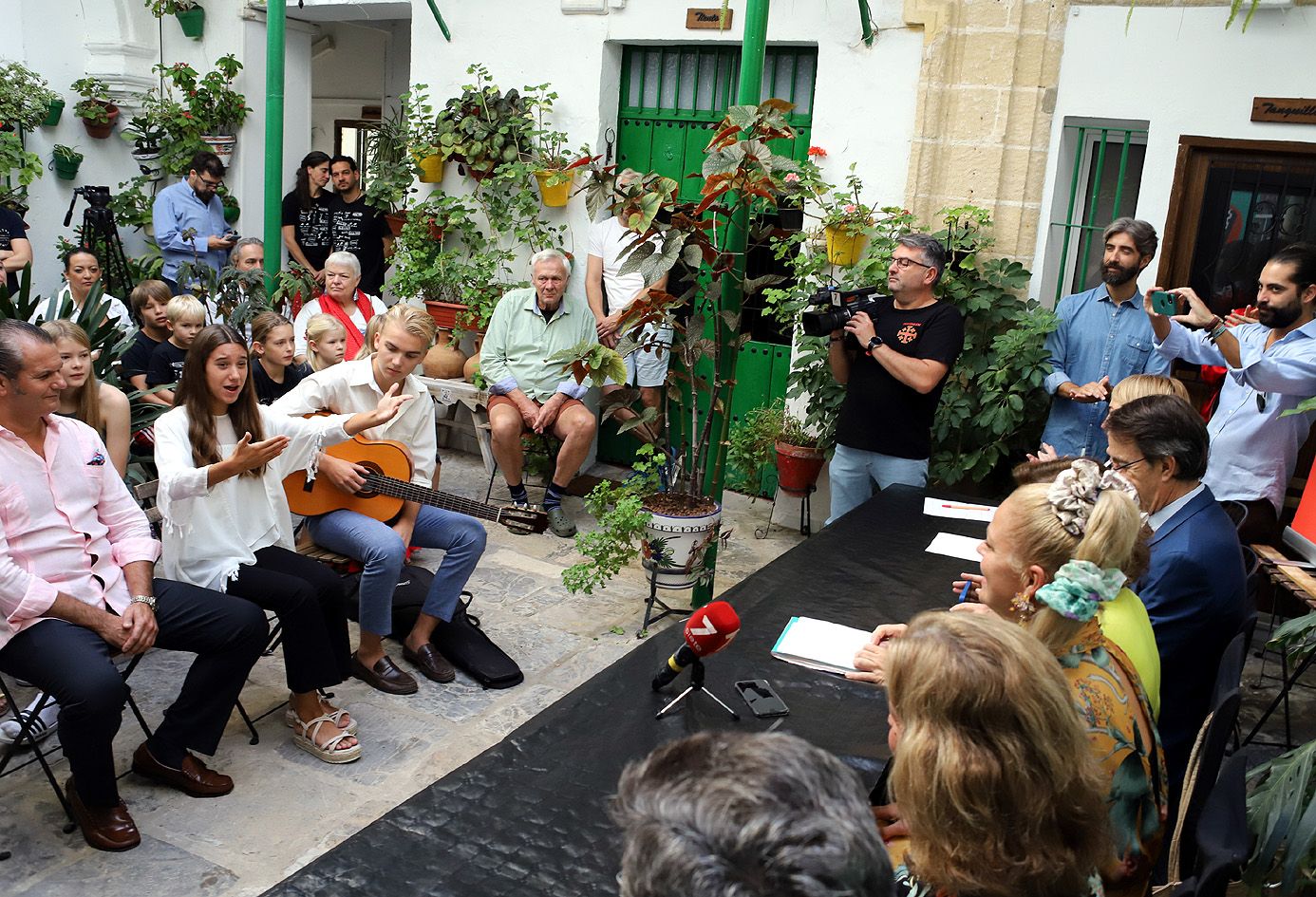 Un momento de la presentación del festival Kriatura. Un momento de la presentación del festival Kriatura.