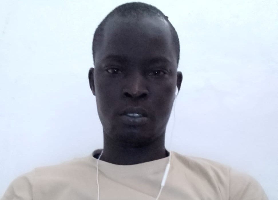 Aliou Dione, un joven senegalés de 29 años que falleció en el Hospital de Lepe.