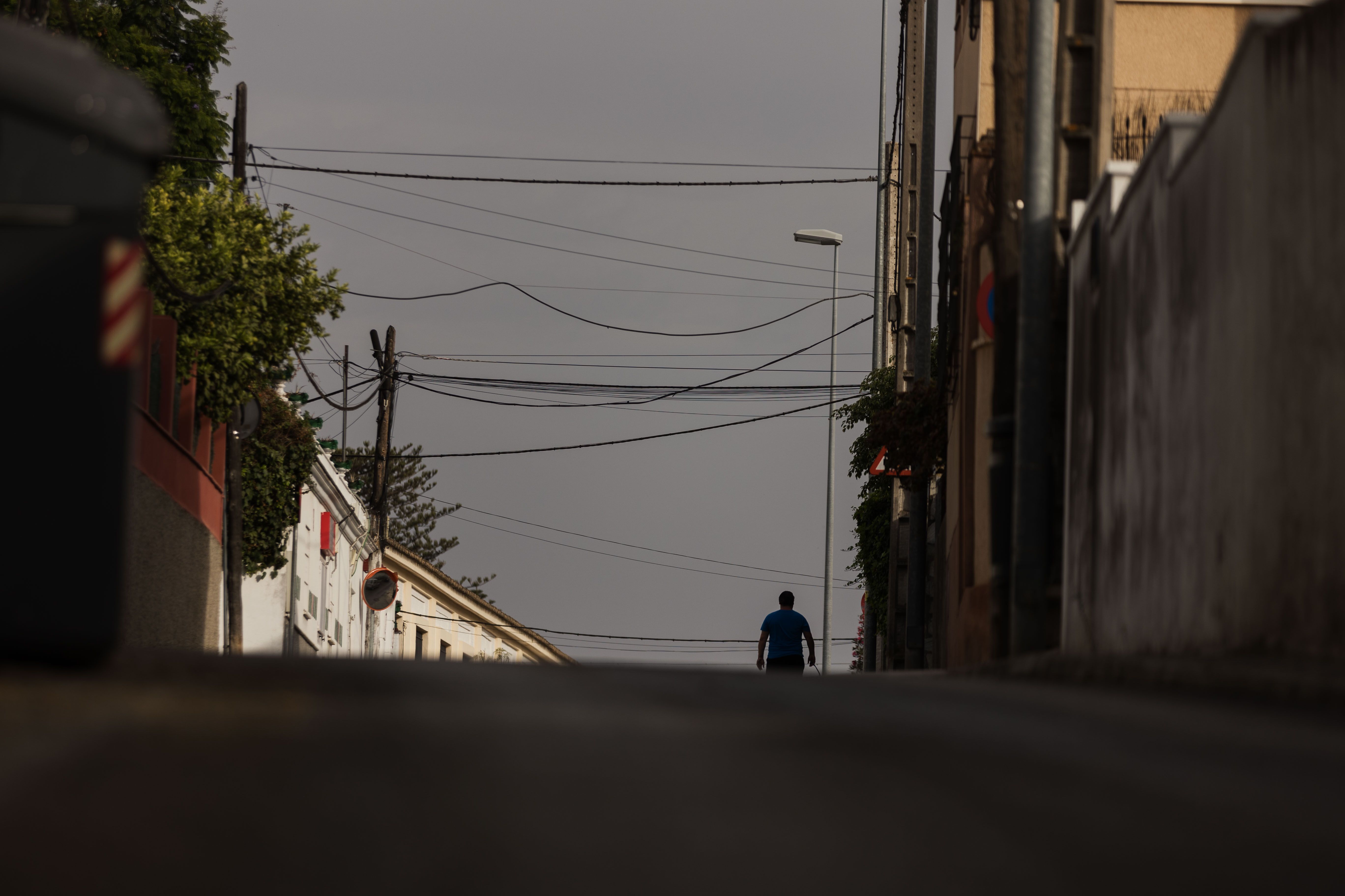 Calima en una imagen reciente en Andalucía.
