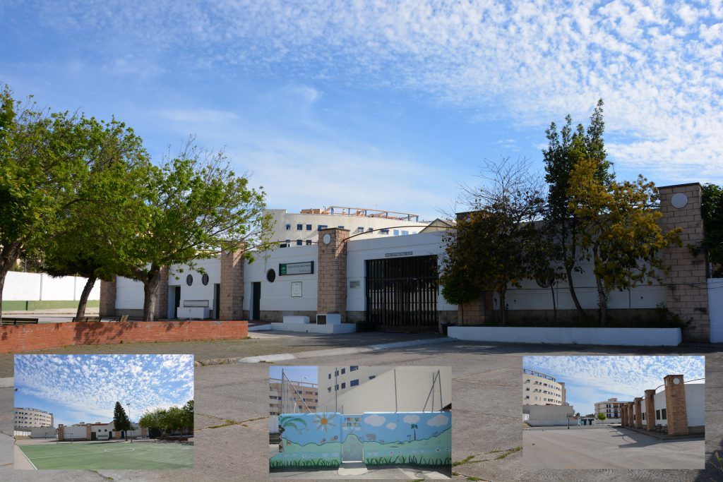 El colegio Arquitecto Leoz de San Fernando.