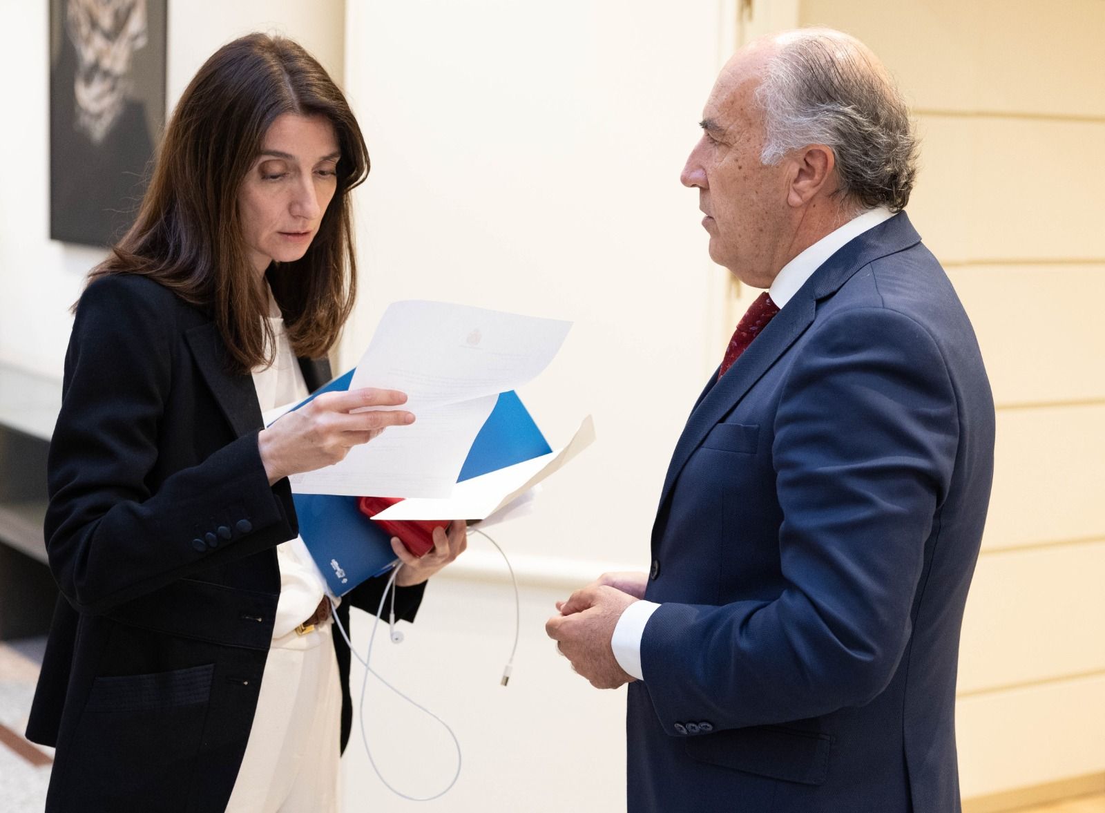 Landaluce en su encuentro con la ministra de Justicia