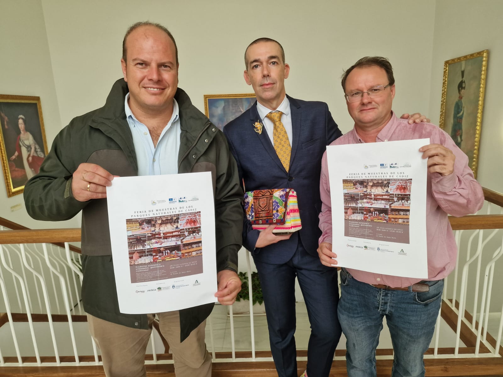 Imagen de la presentación de la feria de muestras que se celebrará en El Puerto a finales de octubre.