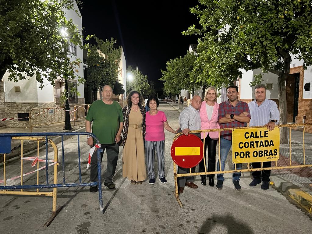 El PP de Jerez ha solicitado la paralización de las obras en la calle Andalucía de Nueva Jarilla.