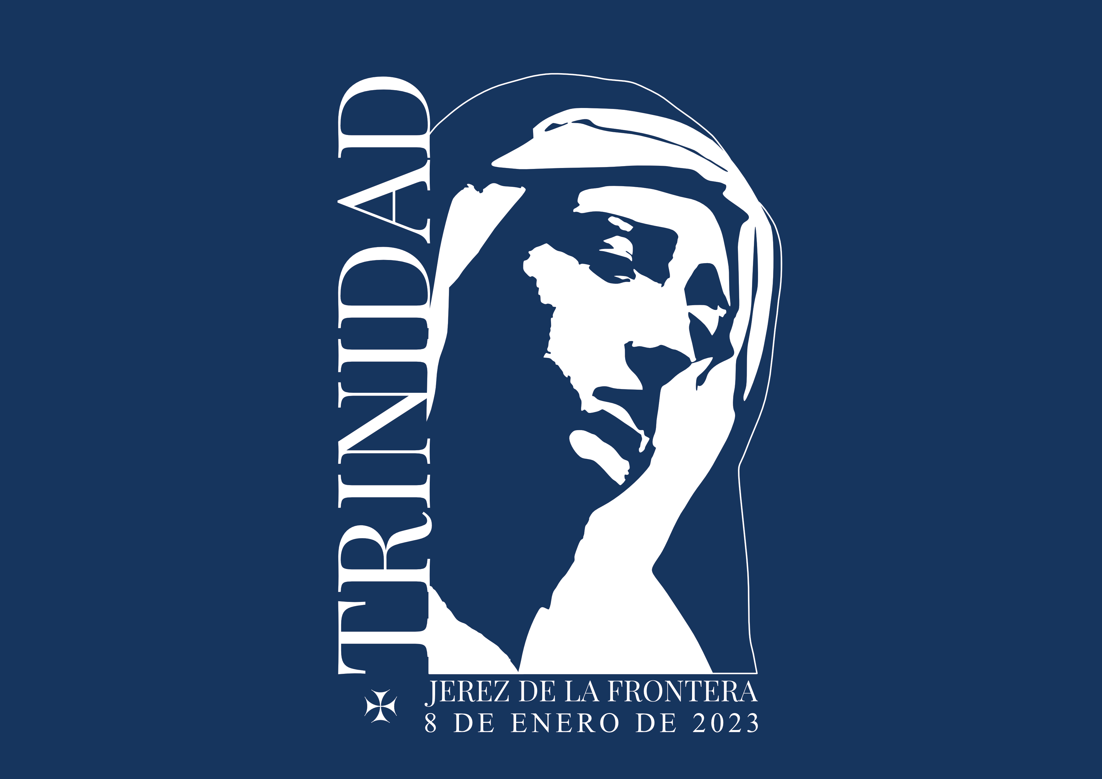 Humildad y Paciencia de Jerez encarga su titular Dolorosa a un escultor alicantino, la cual se bendecirá en enero. Logotipo de la bendición.