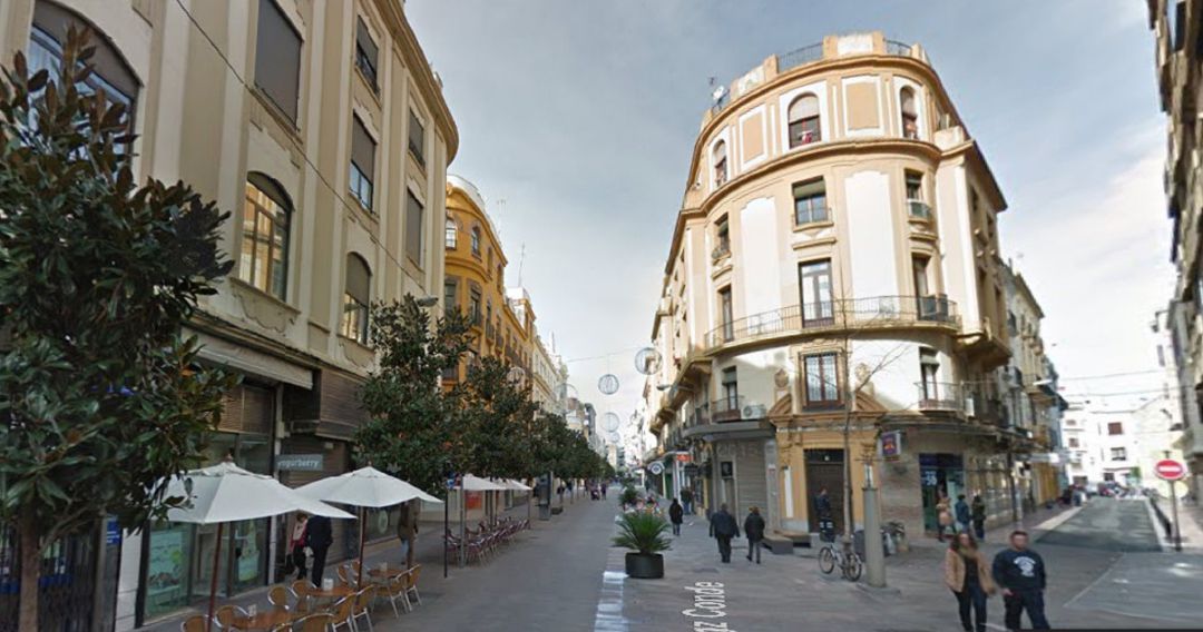 La calle Foro Romano volverá a ser Cruz Conde. FOTO: GOOGLE MAPS.