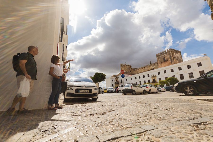 El castillo de Arcos, en una imagen reciente.