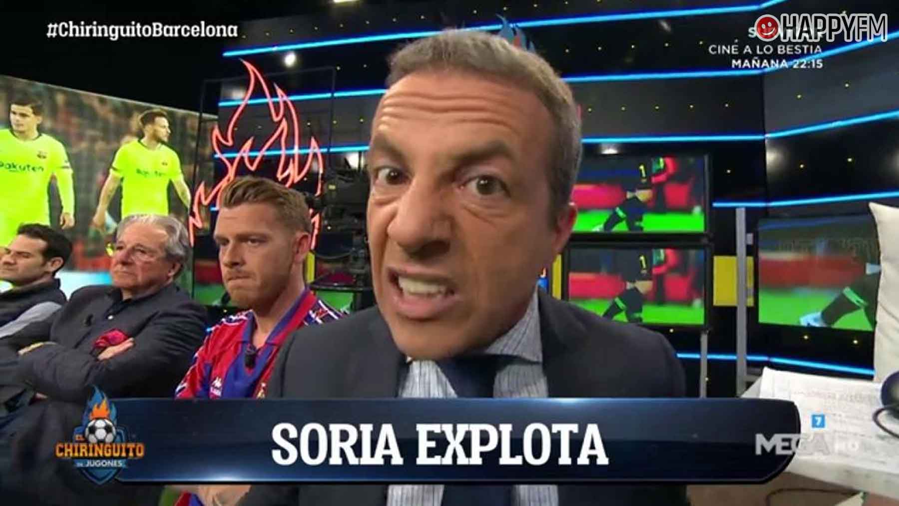 Cristobal Soria en 'El Chiringuito'.