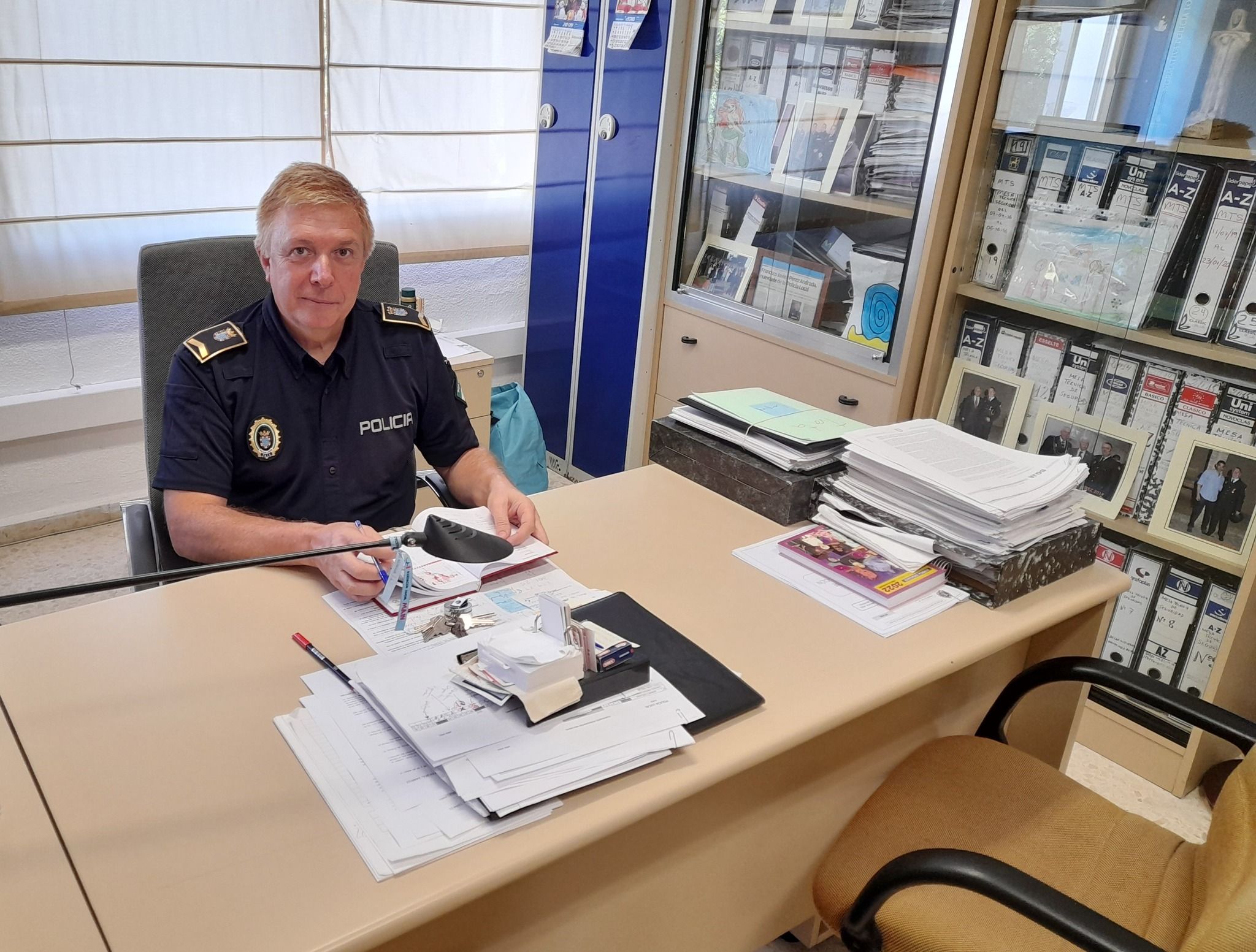Francisco Javier Pérez Andrada, policía local de Jerez, ya jubilado.