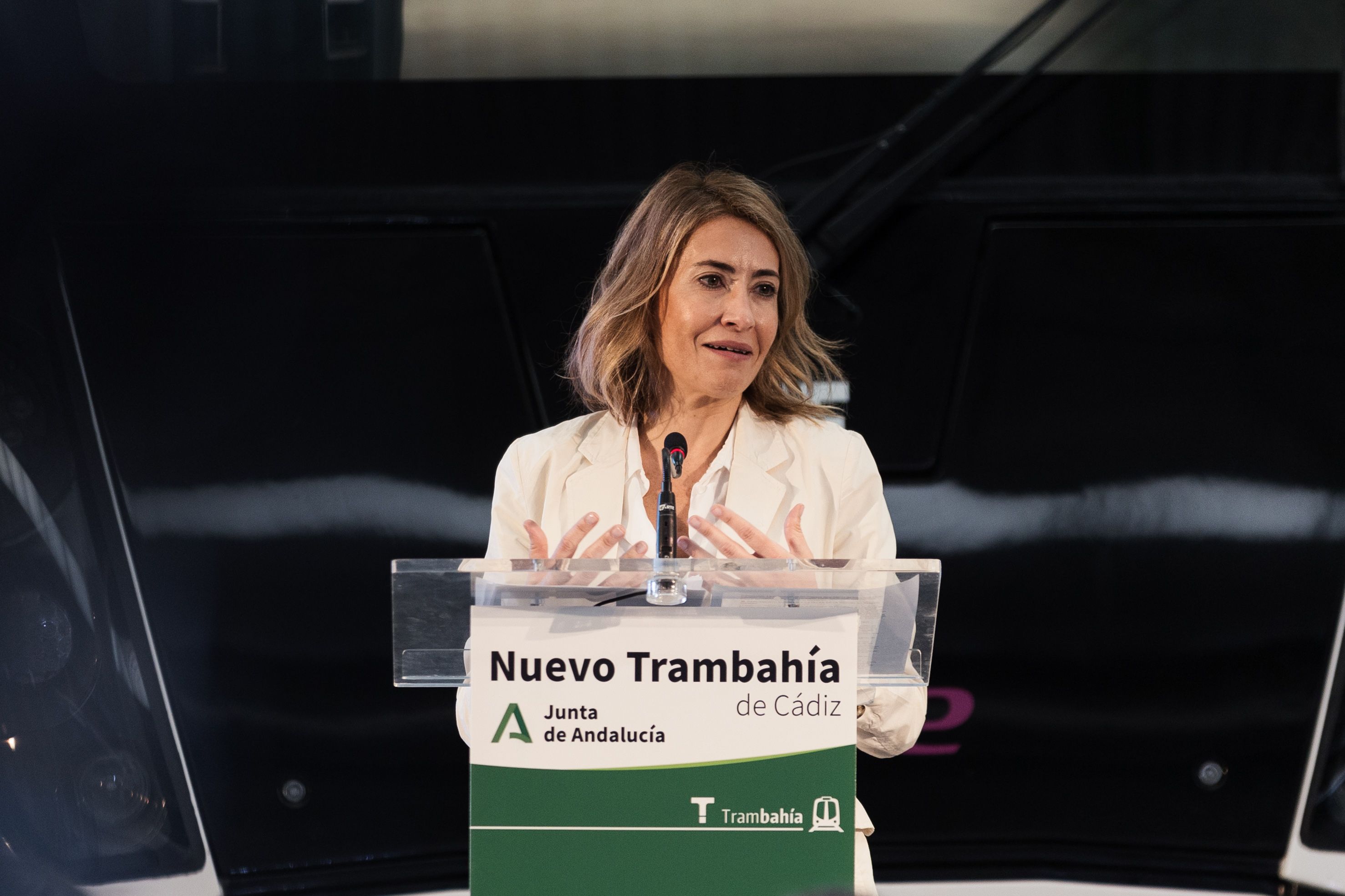 La Ministra de Transporte, Raquel Sánchez.