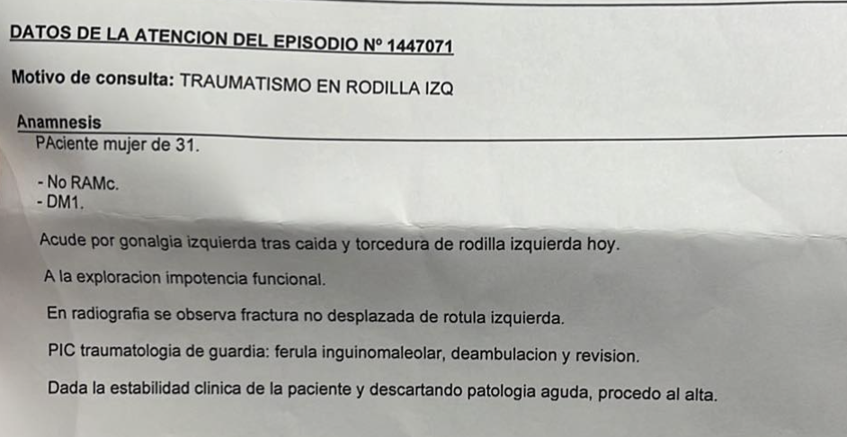 Diagnóstico en el hospital de Puerto Real.