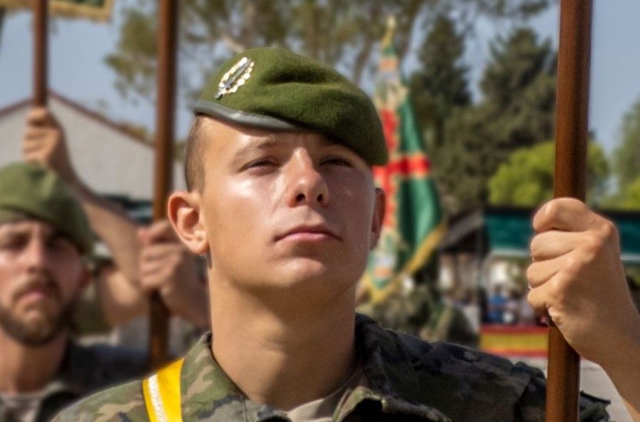 El legionario Neil Gavalda Macias de 22 años.