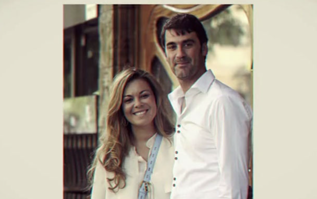 Jesulín de Ubrique junto a su actual esposa, María José Campanario, en una imagen de Canal Sur.