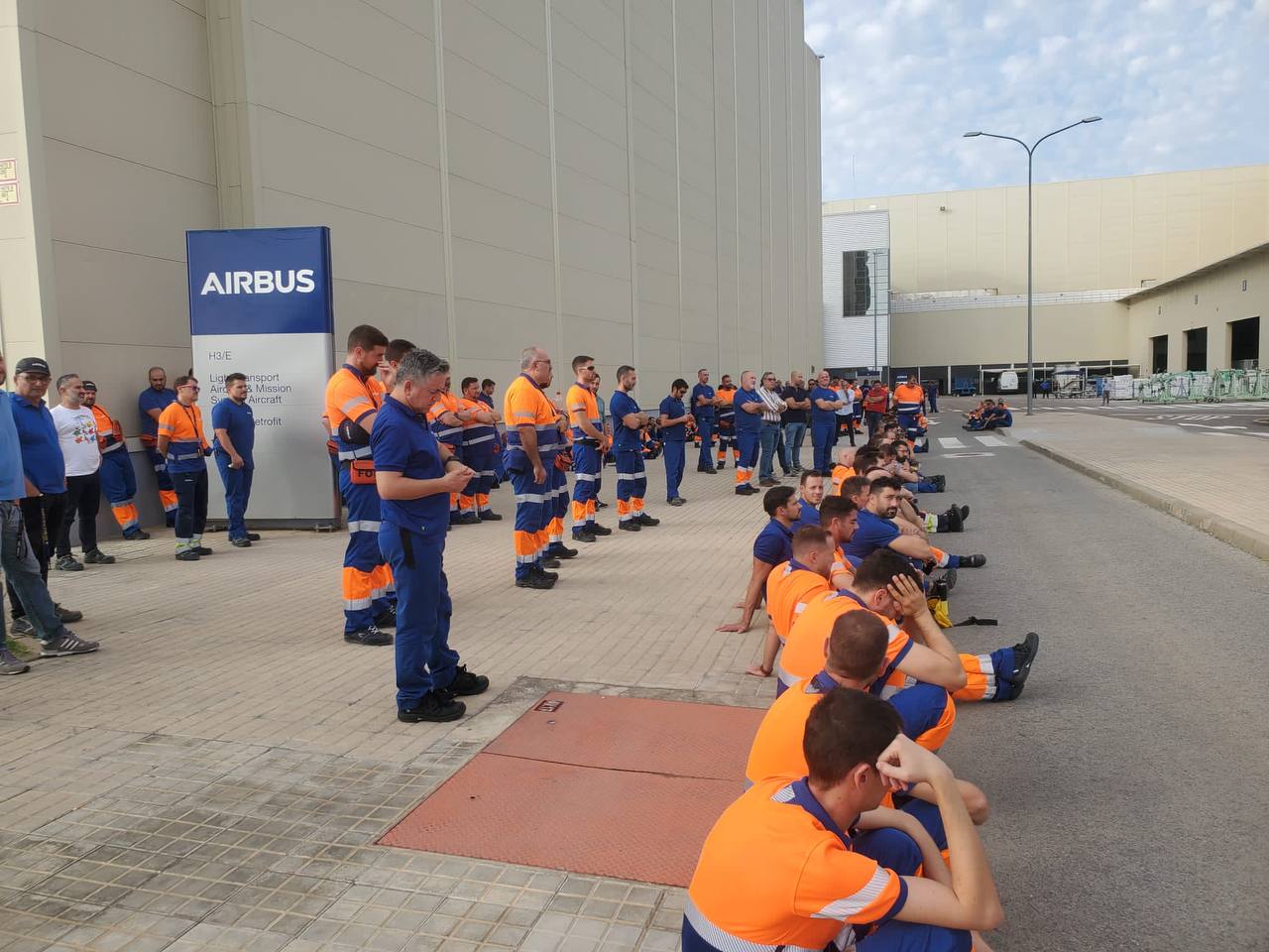 A la huelga están convocados más de doce mil trabajadores. CCOO AIRBUS