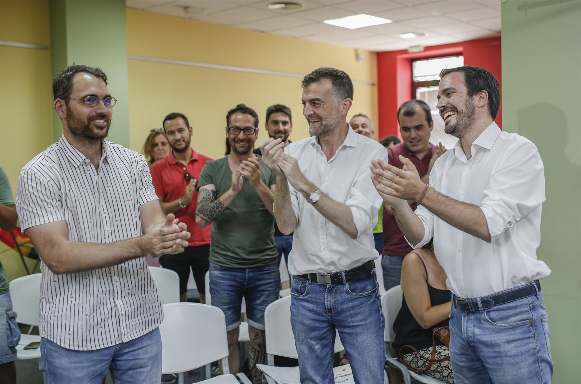 Toni Valero, recién elegido coordinador de IULV-CA. FOTO: EUROPA PRESS.