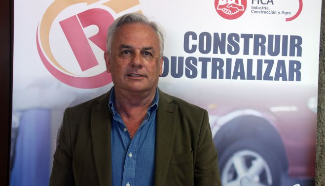 Juan Antonio Vázquez, miembro del comité de empresa de Airbus. UGT