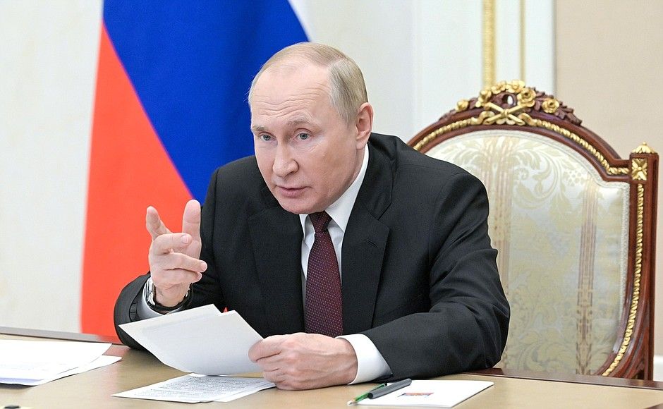 El presidente de Rusia, Vladimir Putin. 