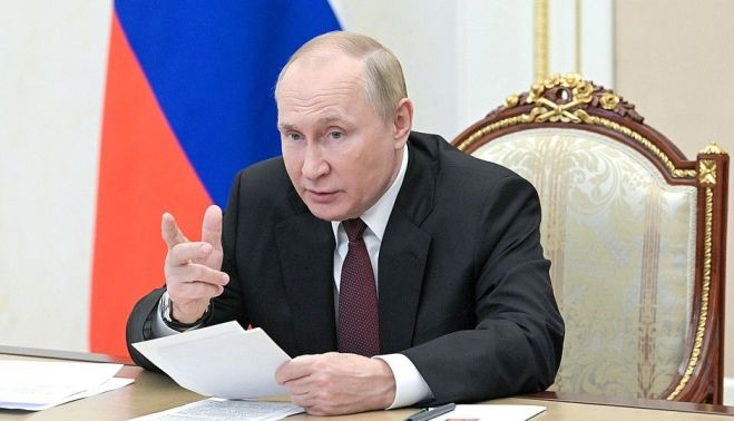 El presidente de Rusia, Vladimir Putin. 