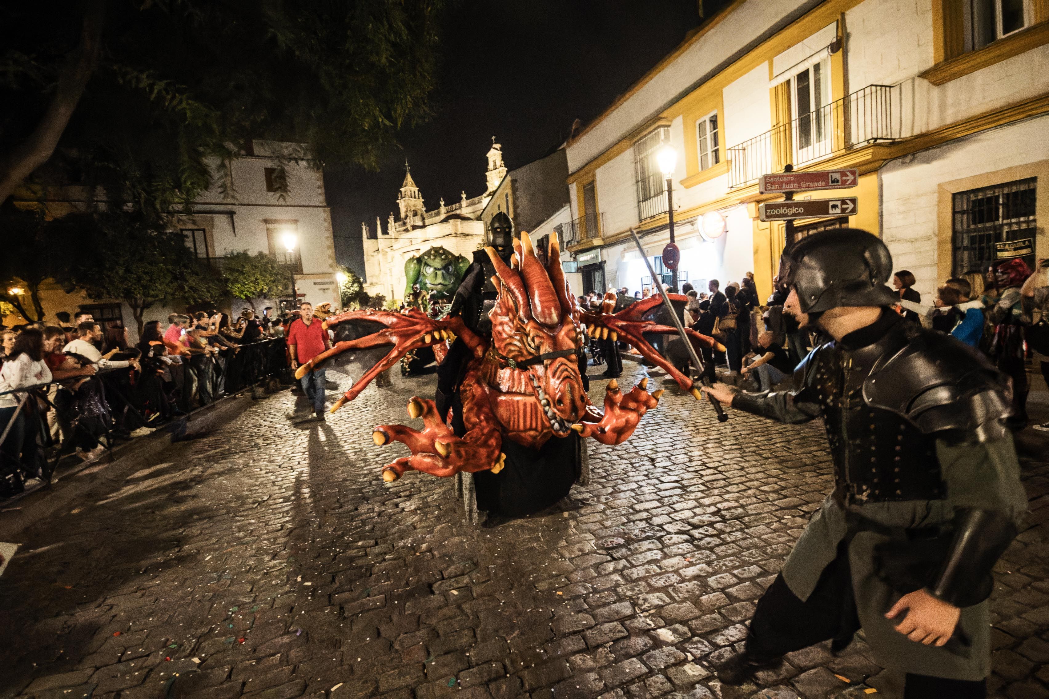Cabalgata de Halloween en Jerez 19