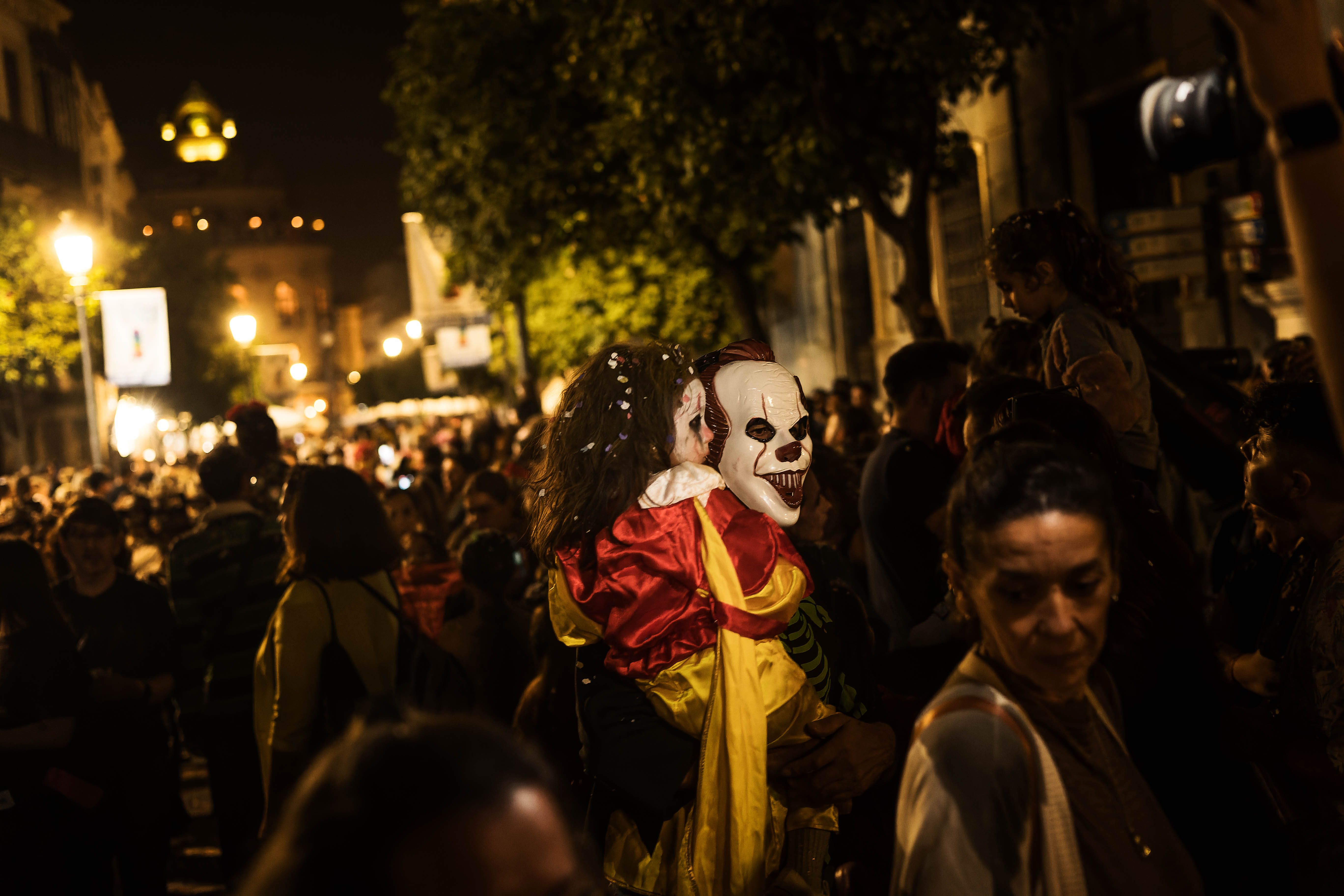 Cabalgata de Halloween en Jerez, el pasado 2022.