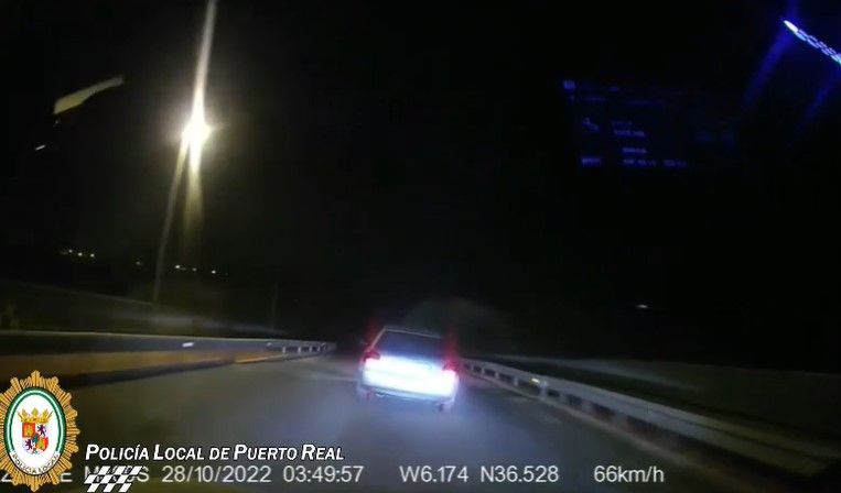 Persecución en Puerto Real. 