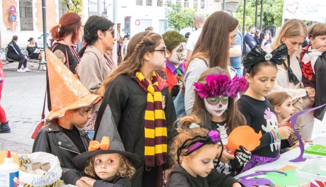 Algunos de los talleres para los más pequeños.