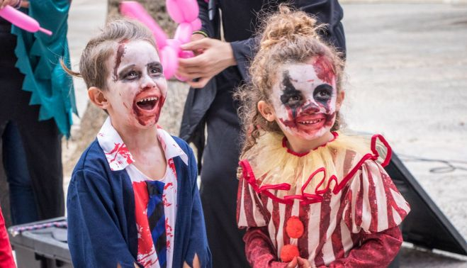 Niñas y niños se lo pasaron en grande.