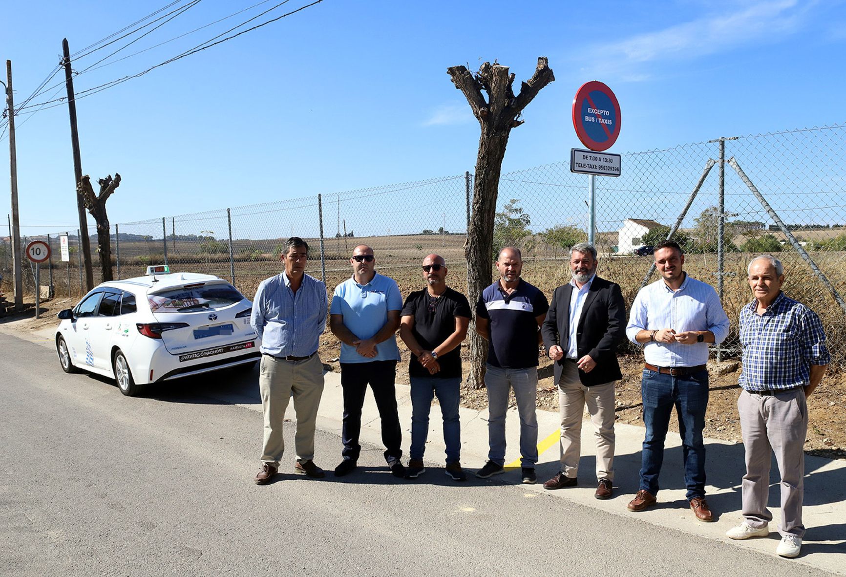 El Ayuntamiento de Jerez y Teletaxi han comenzado a ofrecer un servicio de transporte bajo demanda para acercar a los vecinos de la barriada rural a distintos puntos de la ciudad.