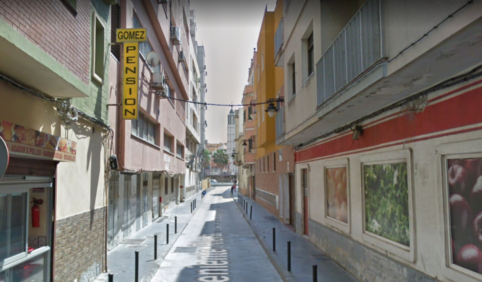 Calle Teniente Riera (Algeciras) FOTO: Google Maps