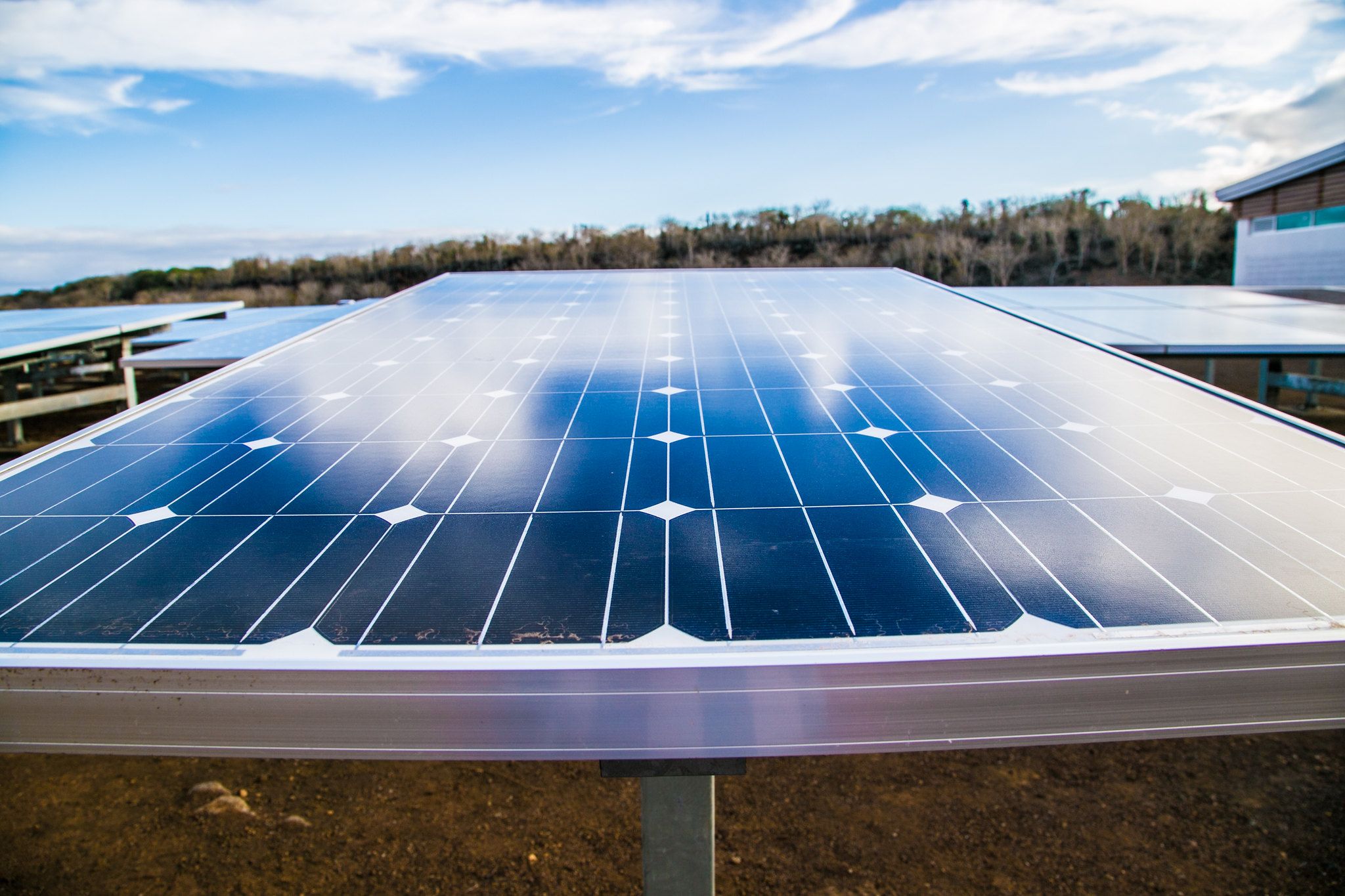 Planta de energía fotovoltaica FOTO: Flickr elecgalapagos 