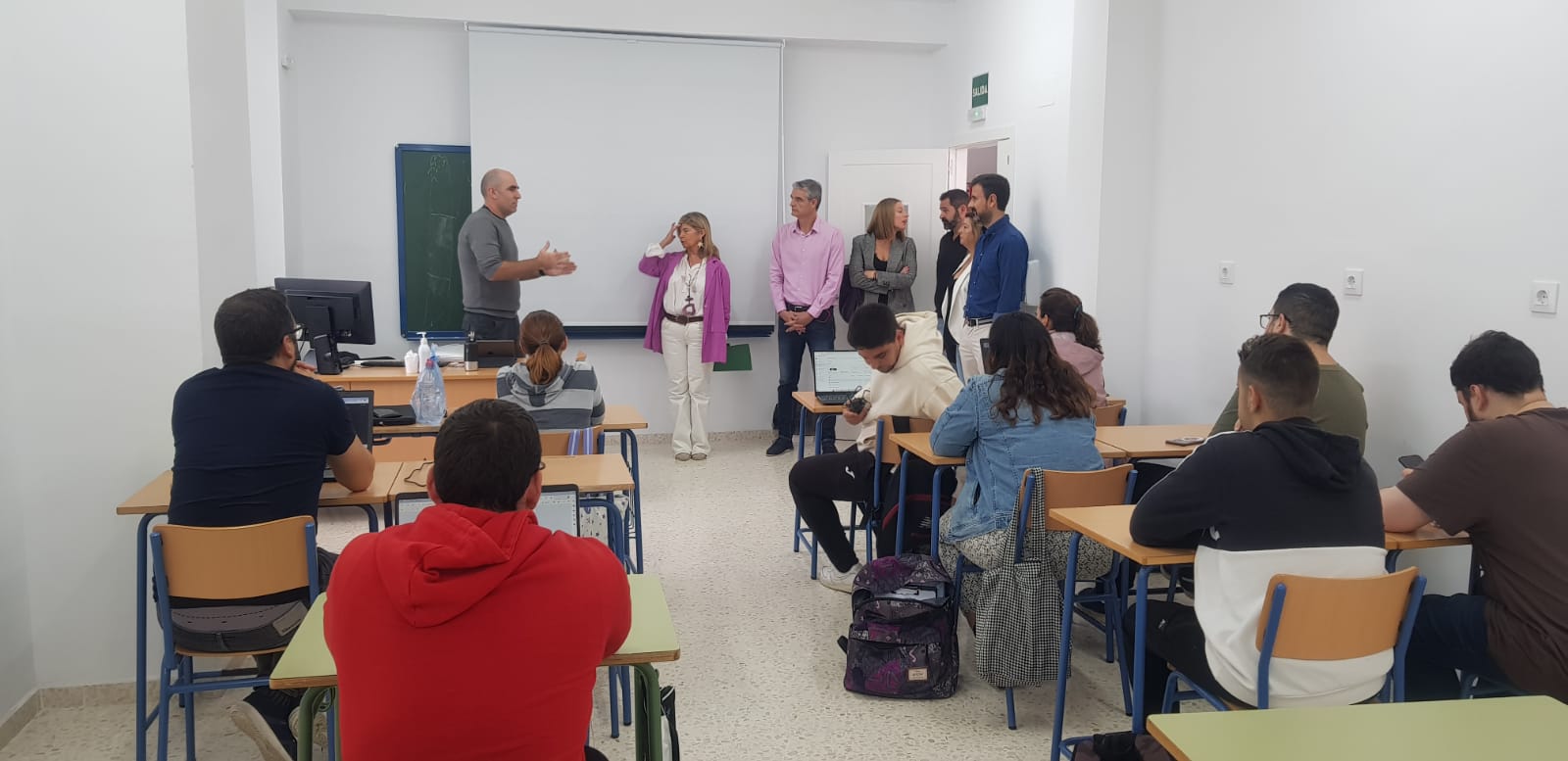 Visita de la delegada a Arcos.